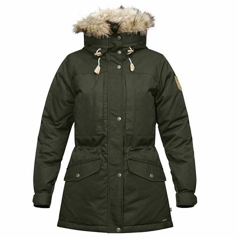 Fjallraven Singi Down Jacket Green Singapore For Women (SG-209526)